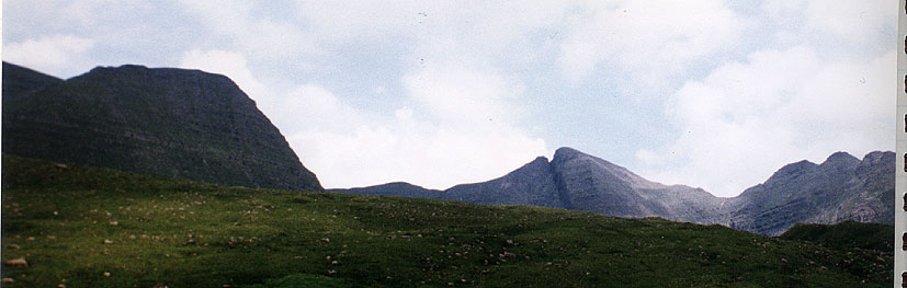 Alligin skyline