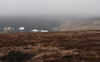 misty mountain top