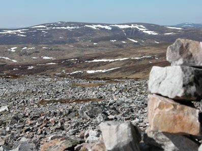 Beinn Dearg from  Carn a' Chlamain