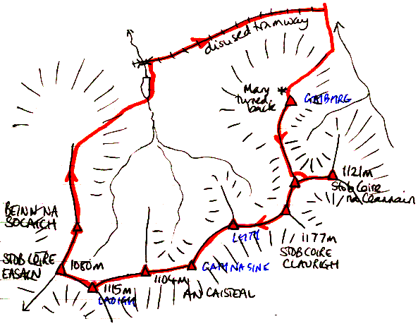 map of route