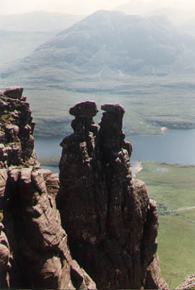 Stac Pollaidh Pinnacles