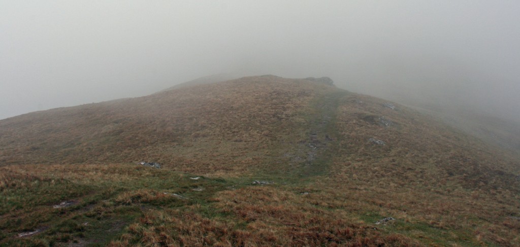 approaching Sron Garbh