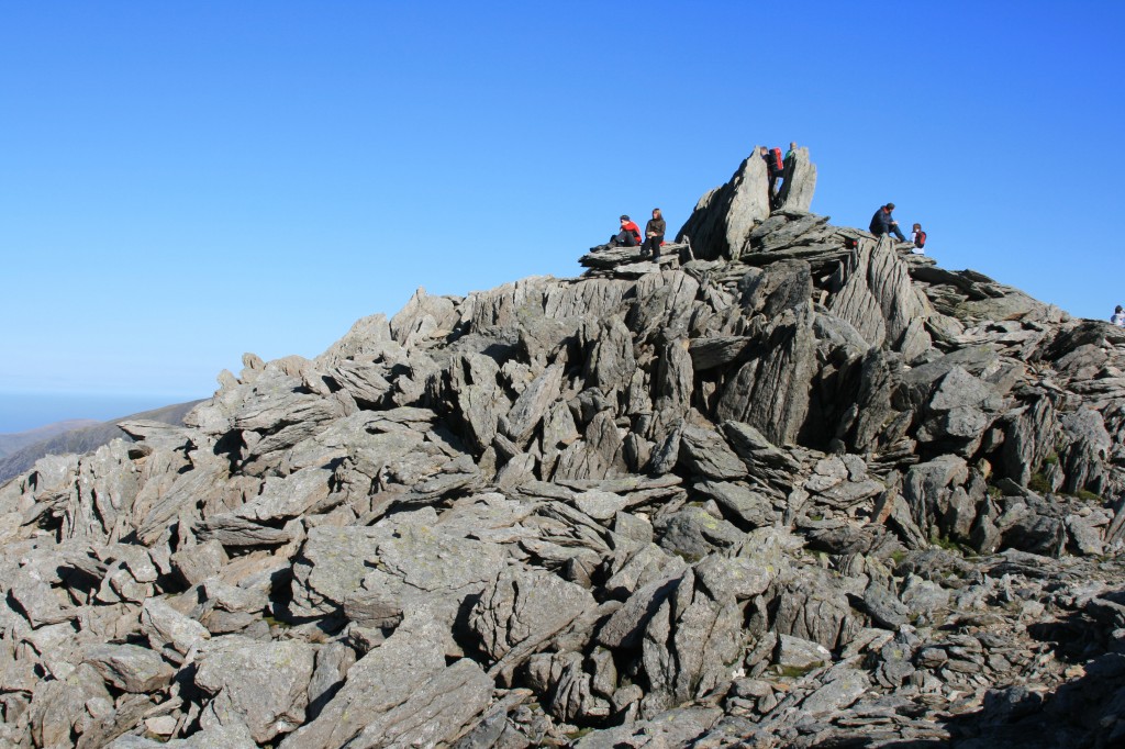 summit of Glyder Fawr