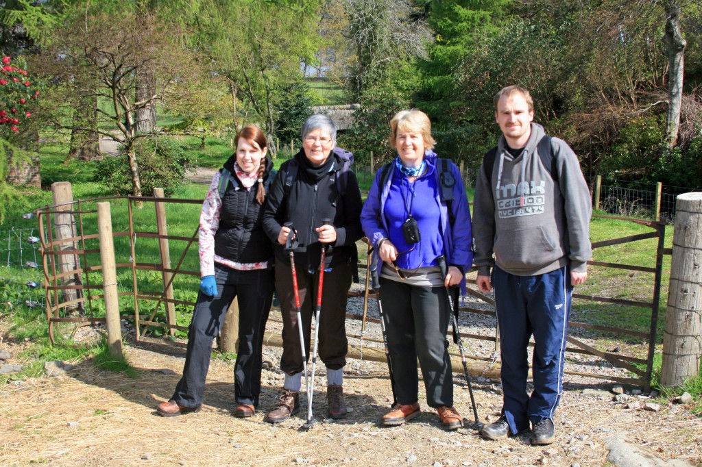 Fi, Anne, Fran and Douglas