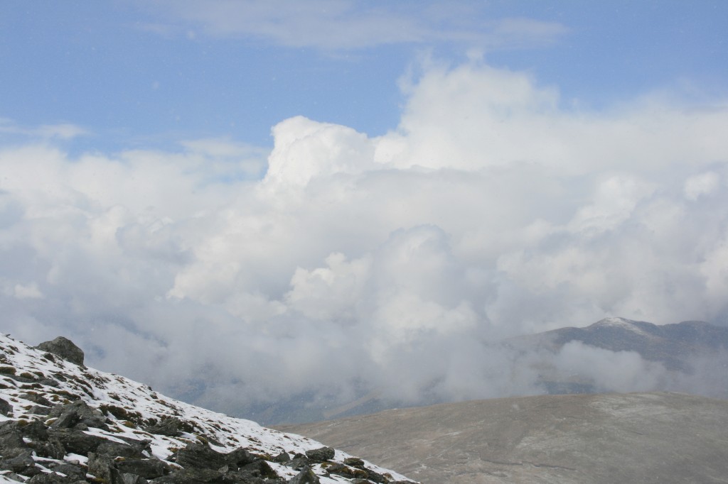 snow shower heading our way ...