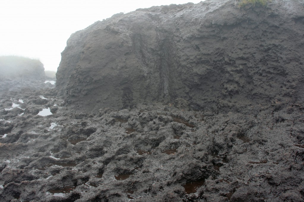 horrendous peat hag on Galtymore