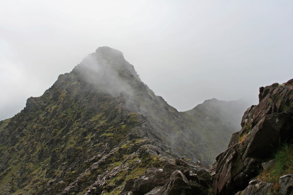 The Big Gun from Cruach Mhor (just before the cloud level dropped)