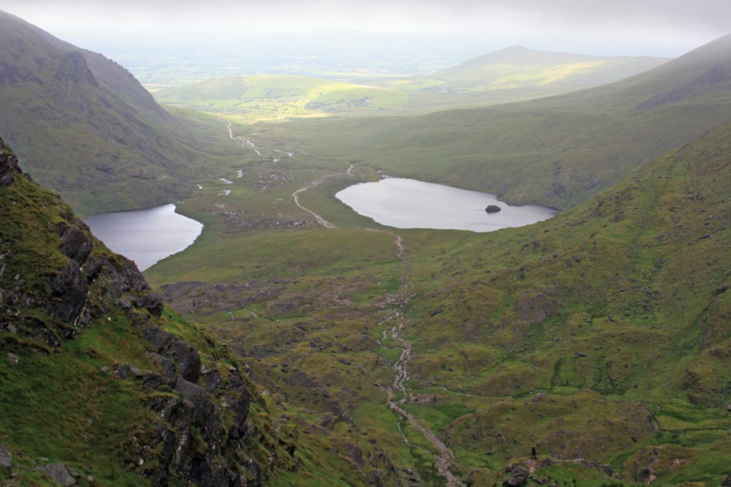 Hags Glen from the Devil's Ladder - sunshine ahead!