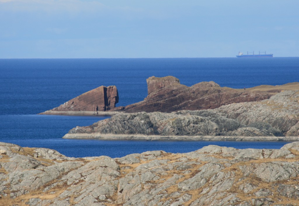 the split rock from Achmelvich