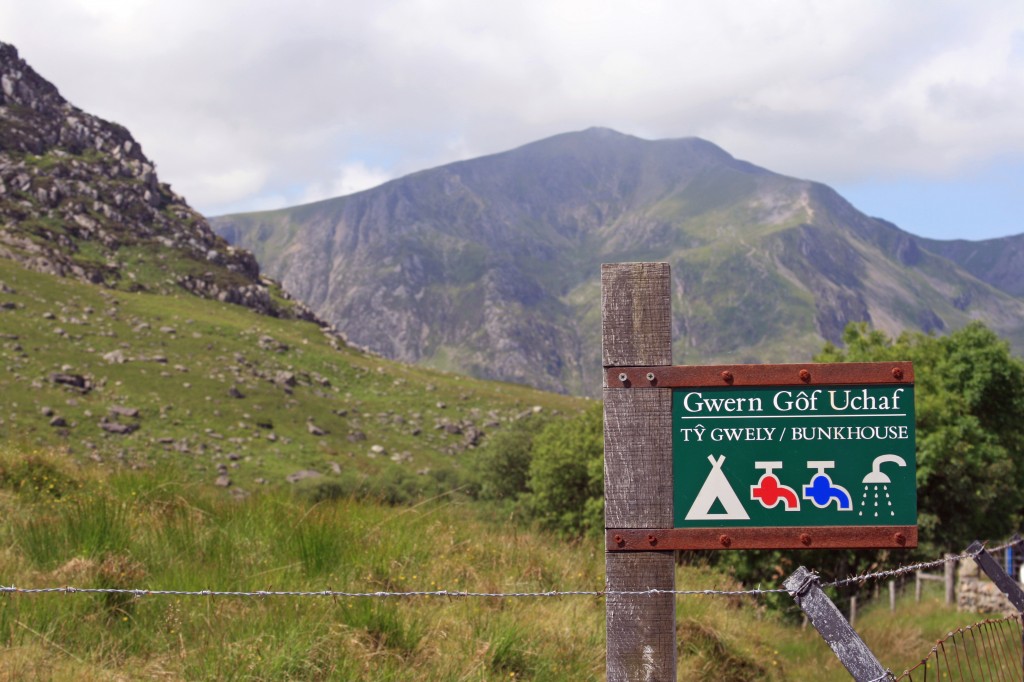 Y Garn from the campsite