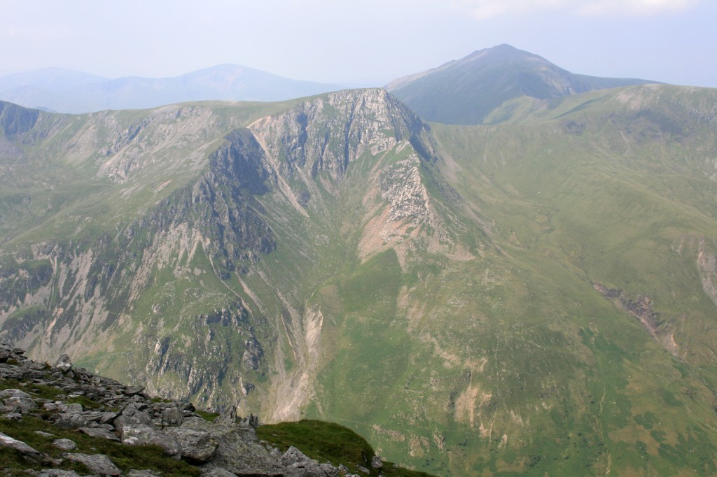 towards Foel Goch and Elidir Fawr from Pen yr Ole Wen