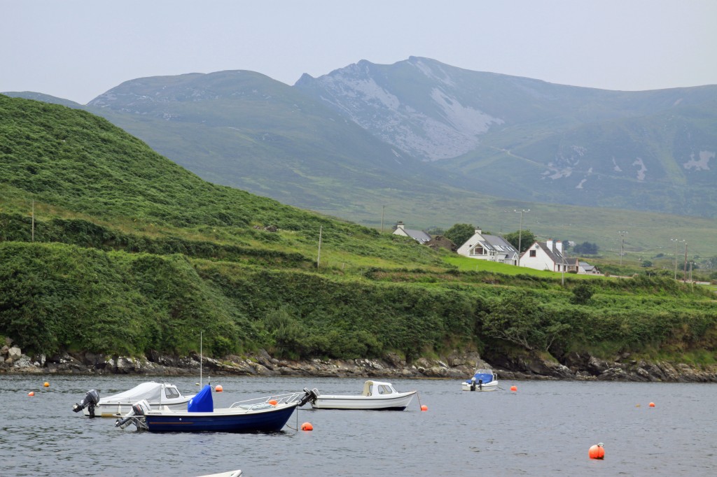 Sliabh Liag from Teelin Harbour