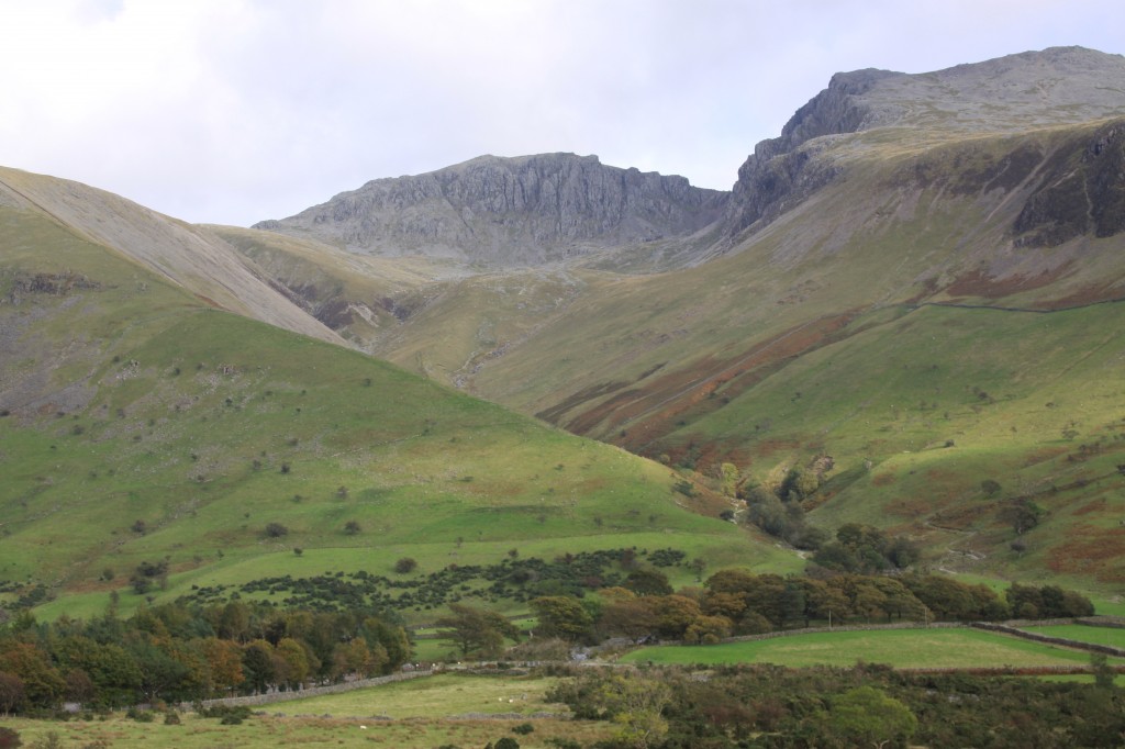 Lingmell, Scafell Pike and Scafell