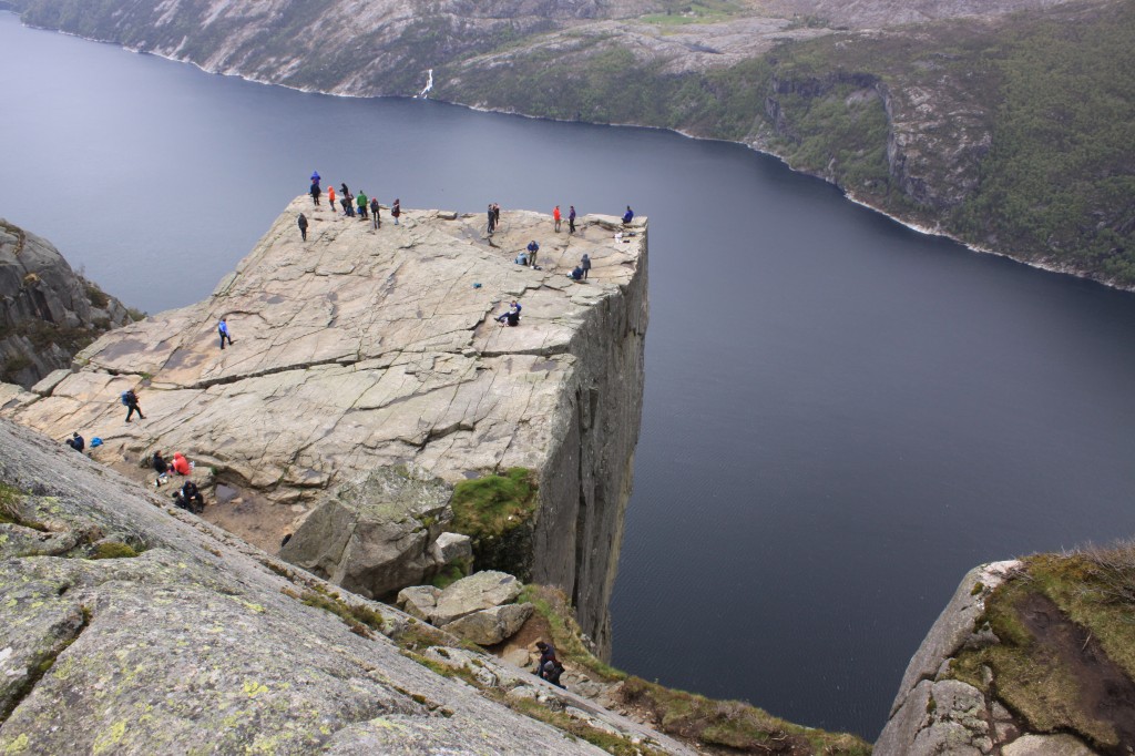 Preikestolen from above